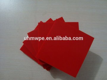 super impact resistance red uhmwpe sheet