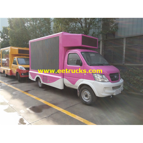 P4 outdoor LED Mobile Advertising Vehicles