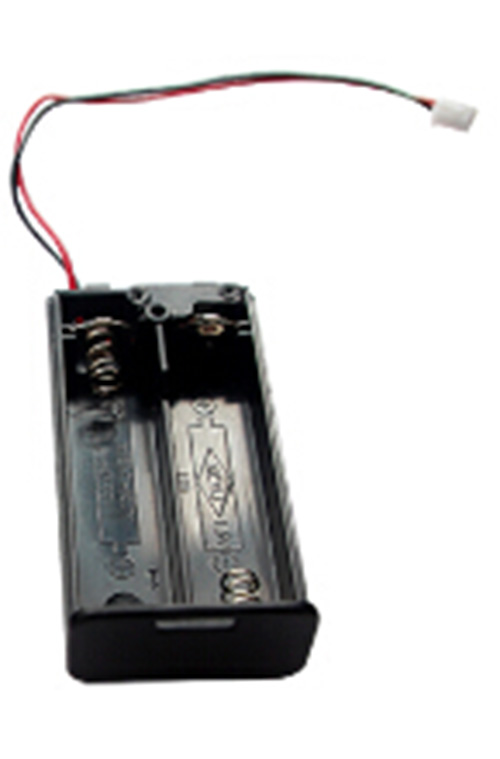 2 conector de caja de baterías AAA con interruptores y enchufes
