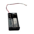 2 AAA -Batteriehalter Box -Anschluss mit Schalter und Steckdosen