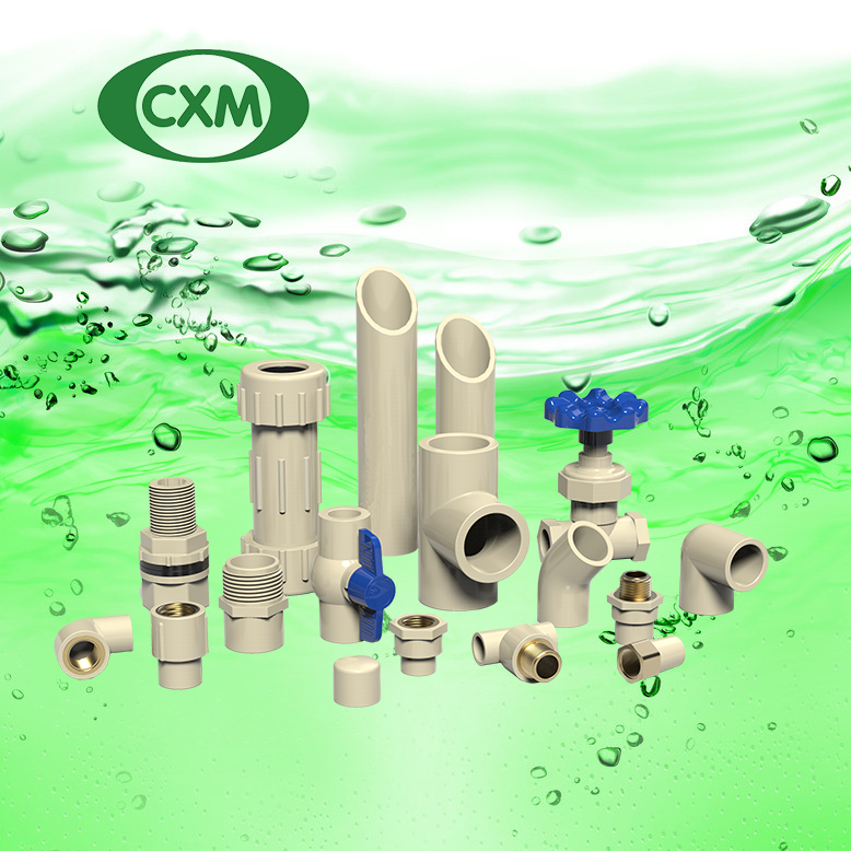 Cpvc Injection Straight Coupling Pipe Fittings, High Quality Cpvc