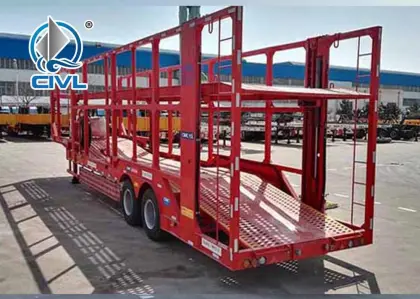 Two axle Car Carrier Semi-trailer