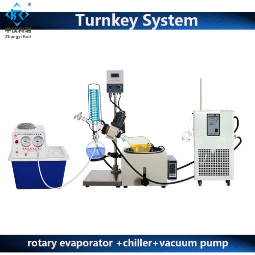 Vacuum rotary evaporator rotovap Turnkey system