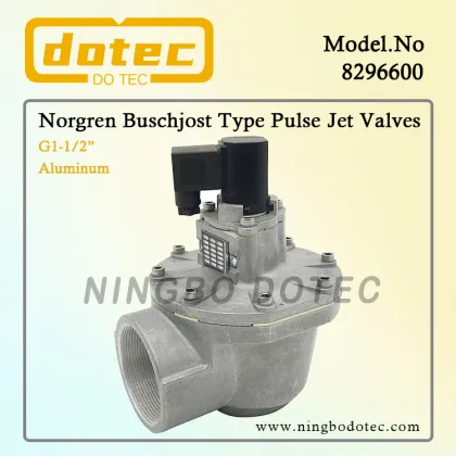 8296600 G1-1/2'' Norgren Buschjost Type Dust Collector Pulse Valve
