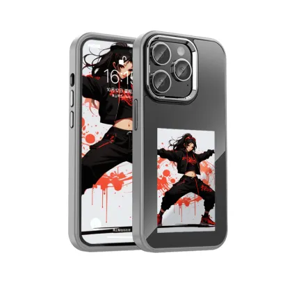 Interchangeable photo ink screen phone case