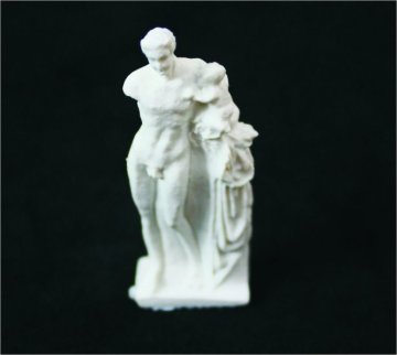 A13-4 Jade White Desktop Sculpture 3d Scale Model
