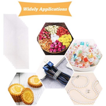 Transparent Plastic Flat Vegetable Food Grade Packaging Poly Produce Bag on a Roll