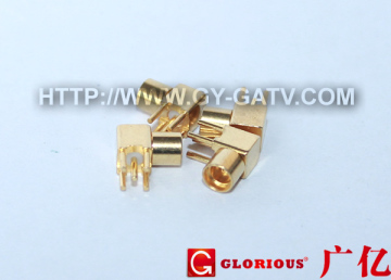 MCX Right Angle Famle PCB Mount Connector
