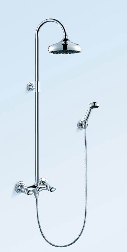 Ensemble de systèmes de douche en laiton de style minimalt ○