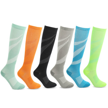Cycling and Running Outdoor Sports Socks - Men's and Women's Long Tube Compression Socks