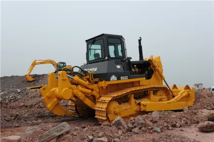 Road construction machinery Shantui SD22 crawler bulldozer