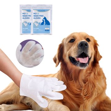Disposable Pet Grooming Gloves & Cleaning Brushes
