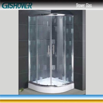 Water Repellent Tempered Shower Glass (Acid No 4)