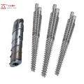 Na -customize na bimetallic conical twin screw barrel para sa foam board