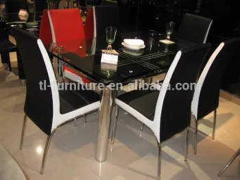Hot Sale DC1127 steel wood dining sets