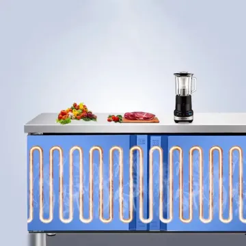 Cheap Display Counter Commercial Refrigerator Refrigerator and Freezers
