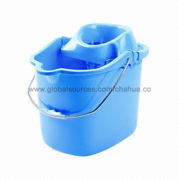 Plastic Floor-cleaning Pail, Can Prevent Mop Head from Dropping Water Before Mopping, 17 Liters