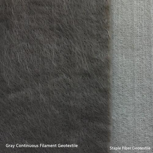 Polyester Pet liên tục Spunbonded Non Woven Geotextiles