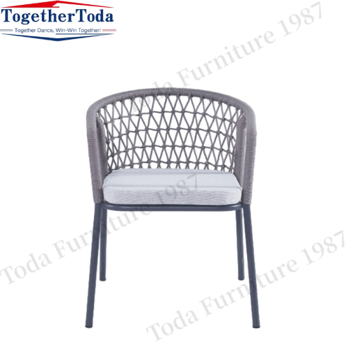 Wicker chairs for outdoor garden Hotel reception chairs