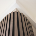 painéis de madeira de revestimento de parede painel de parede acústica curva