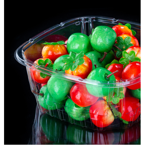 Plastic Salad Punnet Wholesale Disposable Fruit Container