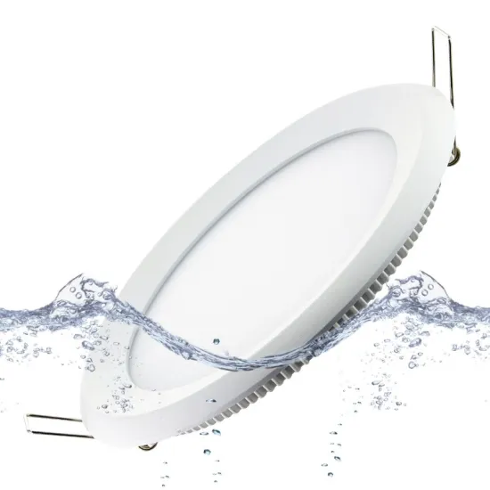 IP65 Waterproof LED Downlight, 15W-30W, 3000K-5000K, Round Recessed Flat Panel Light
