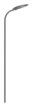 80W LED Mains Powered Street Lamp