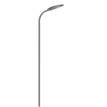 Lampe rue alimentée à LED 80W