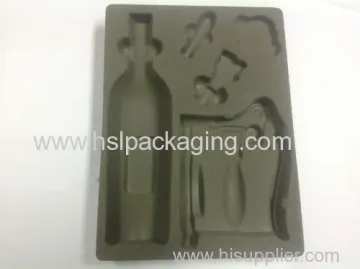 Cosmetic Flocking Tray/vacuum Formed Flocking Tray 