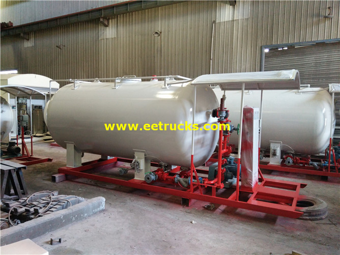 10000 Litres Propane Skid-mounted Plants