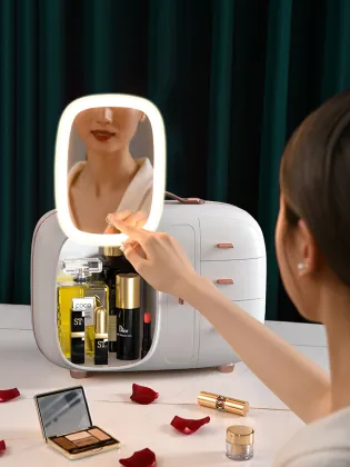 Hot Sale plastic makeup storage boxes bins