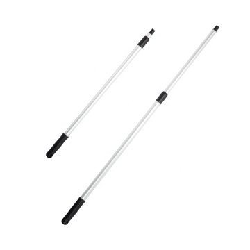 Adjustable Aluminum Telescopic Pole with Threaded Tip for Brooms and Mops