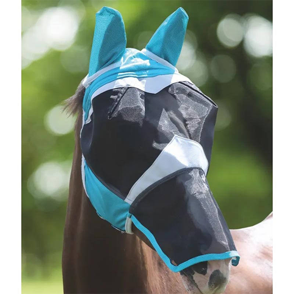 Vele Veil Ear Bonnet Fli Horse Fly Mask