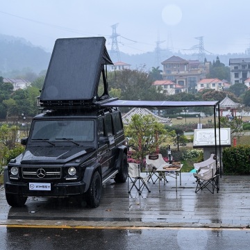 Toldo lateral de techo de automóvil impermeable de campana de campana de campo de campana al por mayor
