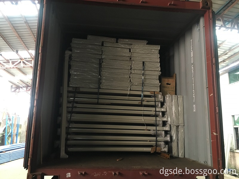 Step beams and Steel Shelves