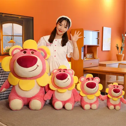 Wholesale TikTok Hot Selling Strawberry Bear Plush Toy - Flower Teenie Weenie Sunflower Plush Gift