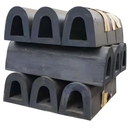 D Type Rubber Fender for Ship Docking - Durable Marine Equipment