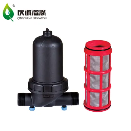 2 Inch T Type Farm Irrigation Screen Filter & Plastic Irrigation Equipment - Irrigation Supply