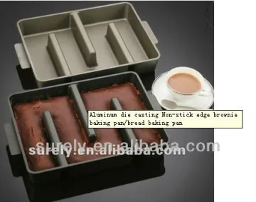 Aluminum die casting Non-stick sandwich baking pan/sandwich maker/bakeware