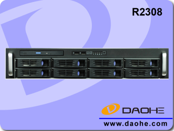 2U 8bays Stockmount Hotswap chassis