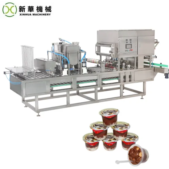 Professional High-Performance Chocolate Stick Biscuit Cup Filling and Sealing Machine with Technical Support
