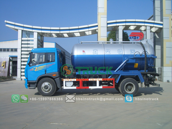 10000L Vacuum Sewage Suction Truck Picture