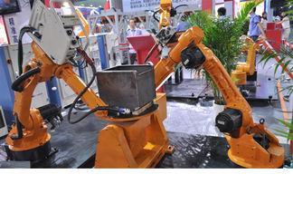 High-Strength Small Industrial Robot For Welding , 6.4 Colo