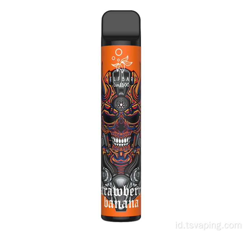 Kustom elfbar aivono perangkat pod sekali pakai 1500 puffs