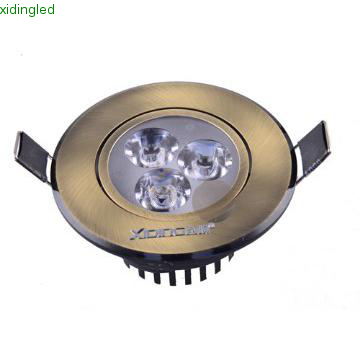 CE&Rohs Approved China Bronz 3W  LED Spot Light