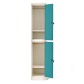 Single Tall Locker Cabinet 2 Compartment