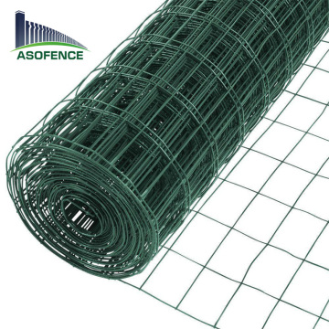 Grüne PVC beschichtet 6 Gauge 4x4 Weld Drahtnetzzaun