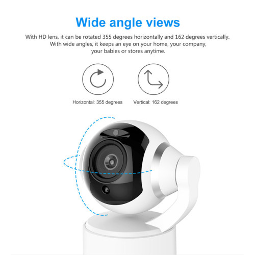 1080P Wireless Speaker Vedio Monitoring IP Security Camera