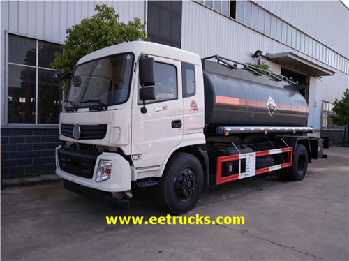 Dongfeng 9000 lita hydrochloric asidi ya usafirishaji wa usafirishaji