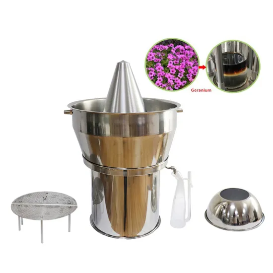 High Capacity Essential Oil Distillation Equipment and Sandalwood Essential Oil Disstiller for Sale